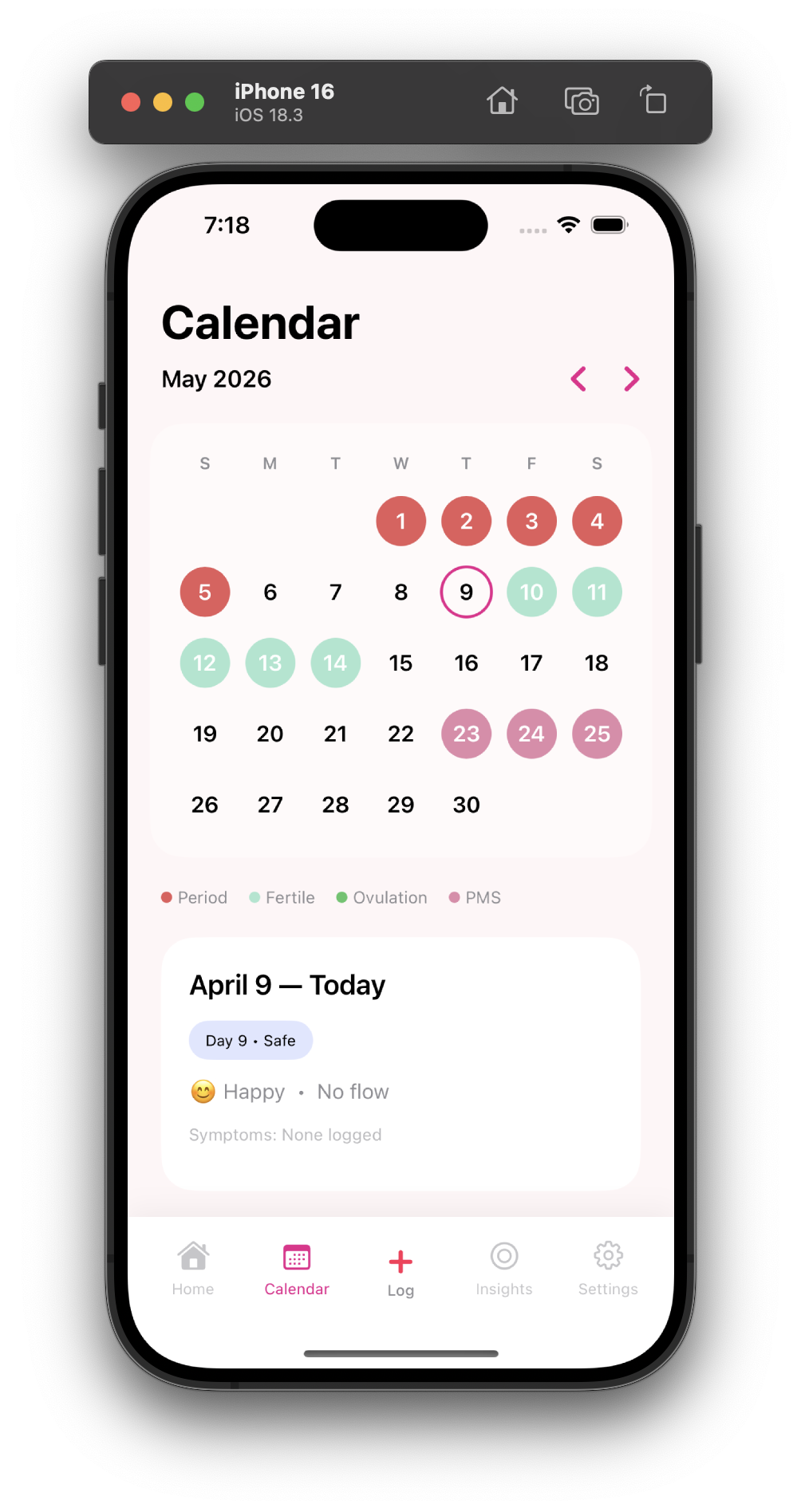 Calendar View
